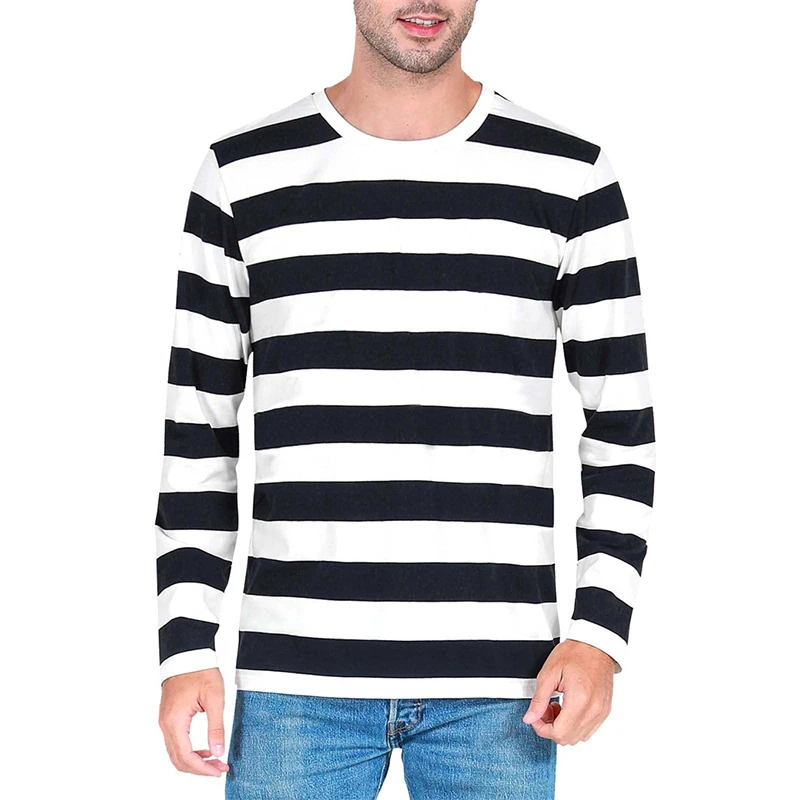 Contrast Stripe 3D Print Men L - đánh giá và giá 3D Printing Custom
