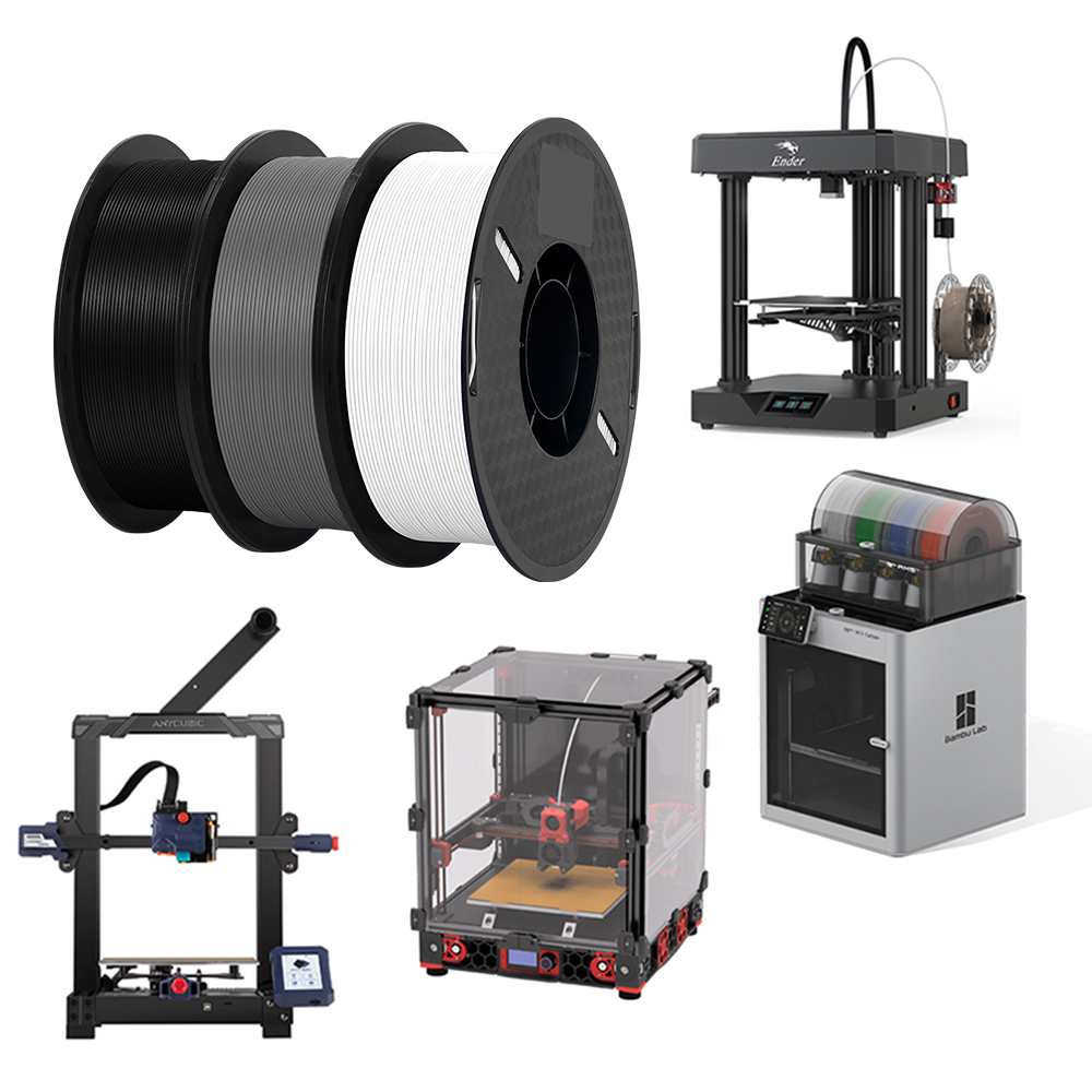 5KG Mix Colors PLA filament 1k - đánh giá và giá 3D Printing Nylon